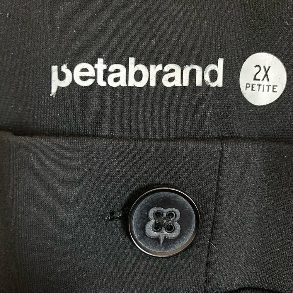Betabrand Black Yoga Pants Size 2XL Petite - Picture 6 of 6